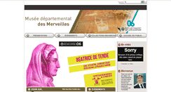 Desktop Screenshot of museedesmerveilles.com